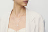 OLIO E ACETO Pure Silver Agate Planet Pearl Chain OA08N08